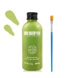 VIOLA HOUSE 6 Colors Liquid Face & Body Paint Set, Fluorescent Green, with 3 Brushes - Great for Halloween Party & Cosplay Makeup - Buy Online on GoSupps.com