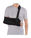 Buy Black Universal Arm Sling for Shoulder Injury | Adjustable Padded Shoulder Immobilizer for Rotator Cuff & Wrist Surgery | Unisex Design - Buy Online on GoSupps.com