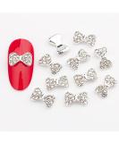 10pcs 3D Nail Art Crystal Rhinestone Bow Big Gems Charms for Nail Art Decoration Jewelry Sparkle Craft DIY Beads (#3036 10pcs) - Buy Online on GoSupps.com