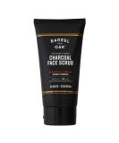 Barrel and Oak - Charcoal Face Scrub with Volcanic Pumice  Men's Exfoliating Scrub  Facial Cleanser  Removes Dead Skin  Absorbs Oil  Cleans Pores  Promotes Beard Growth  Vegan (Bourbon Cedar  5 oz) - Buy Online on GoSupps.com