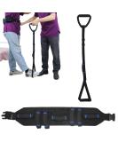 KkaFFe Multi Loop Leg Lift Strap Rigid Ring for Leg Hip and Knee Surgery Recovery kit with Adjustable Handle Active Leg Lift for Practicing Walking Rehabilitation aids(Black-2Pack) - Buy Online on GoSupps.com