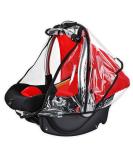 Universal Infant Car Seat Rain Cover - Ventilated Weather Shield for Maxi COSI with Easy Access Zipper - Buy Online on GoSupps.com