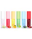 KIMIEYE 6Pcs Color Changing Lip Gloss Set | Long Lasting & Moisturizing | Hydrating Lip Oil | Waterproof Lip Balm | 0.4 fl oz (SET C) - Buy Online on GoSupps.com