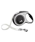 Flexi New Comfort Dog Leash - Ergonomic Durable 16 ft for Dogs up to 60 kg - Black/Gray Size L - Shop Internationally! - Buy Online on GoSupps.com
