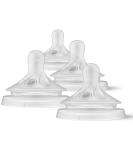 Philips AVENT Natural Response Baby Bottle Nipples Flow 4 3M+ 4pk SCY964/04 - Buy Online on GoSupps.com