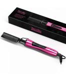 Terviiix Hot Comb Electric Pressing Comb for Black Hair & Beard | Anti-Scald Straightening Comb with Keratin & Argan Oil | Adjustable Temperatures & Auto Shut Off | Pink - Buy Online on GoSupps.com