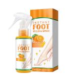 Foot Callus Removal Spray Foot Peel Spray Instant Foot Peeling Spray Orange Oil Foot Callus Remover Spray for Cracked Rough Heels Calluses & Dry Toe Skin Elbow Leg Shoulder Back Knee Use - Buy Online on GoSupps.com