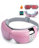 Smart Eye Massager with Heat & Compression - Relieve Dry Eyes Migraines & Eyestrain - Eye Mask for Relaxation & Sleep - Perfect Gift for Men & Women (Pink - Buy Online on GoSupps.com