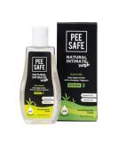 PEESAFE Natural Intimate Wash for Women | pH Balanced Feminine Wash with Tea Tree Oil & Ayurvedic Extracts | Best Vaginal Wash for Intimate Care - Buy Online on GoSupps.com
