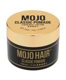 MOJO Hair Classic Pomade - Strong Hold, Low Shine, Water Based Styling Product for Men & Women - Luxury Fragrance - Washes Out Easily - 75ml (Pack of 1) - Buy Online on GoSupps.com
