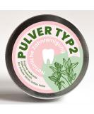 Schettler's tooth cleaning powder Type 2 |Kieler Ostseesalz R gener Healskreide organic herbs: peppermint sage cloves |natural dental care |20g screw cap from white sheet - Buy Online on GoSupps.com
