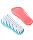 AndiBro Hand Brush Nail Brush Set - 2 Stiff Bristle Scrubbers for Fingernails & Toes - Durable & Effective Cleaning for Men Women & Children at Home or Office - Buy Online on GoSupps.com