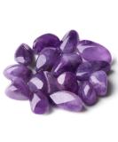 Amethyst Crystal Stones 100g - Natural Irregular Polished Gemstones for Reiki Energy, Vase Filler & Decor - Buy Online on GoSupps.com