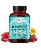 Natural D Mannose 1000mg Capsules | Antioxidant-Rich Cranberry & Hibiscus Supplement | UTI Support for Women | 30-Day Supply | Boost Urinary Tract Health - Buy Online on GoSupps.com