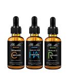 3 Pack Face Serum Set - Retinol Vitamin C & Hyaluronic Acid - Korean Anti-Aging Skin Care for Women - Firming & Hydrating - Buy Online on GoSupps.com