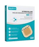 Buy Pack of 10 Hydrocolloid Adhesive Bandages Sterile 4x4 Hydrogel Wound Dressing for Fast Healing of Bedsores Surgical Wounds and Acne Prone Skin International Shipping Available - Buy Online on GoSupps.com