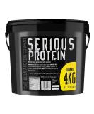 The Bulk Protein Company SERIOUS Protein Powder 4kg - Banana Flavor | Low Carb Muscle Growth & Recovery Supplement | 133 Servings - Buy Online on GoSupps.com