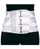 Buy Lumbosacral Support Brace for Spinal Disc Rehab | 2-Pull Side Hook-and-Loop Medium Short Length - 38 inch Hip | International Shipping Available - Buy Online on GoSupps.com