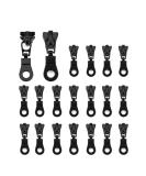 Zipper Slider Kit - 20 Metal Alloy #5 Zipper Sliders for DIY Clothing & Pockets | Fydun Zipper Repair Replacement - Buy Online on GoSupps.com