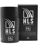 HLS Hair Fibres Black 25g Bottle - Instant Hair Thickening Powder for Women & Men - Buy Online on GoSupps.com