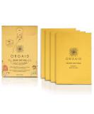 ORGAID Organic Sheet Mask - Vitamin C & Revitalizing (Pack of 4) | Made in USA - Buy Online on GoSupps.com