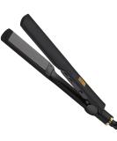 Hot Tools Pro Artist Black Gold Flat Iron - 1-1/4" | Long Lasting Extra Smooth Styles | Premium Hair Styling Tool for International Shipping - Buy Online on GoSupps.com