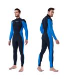 3mm Men's and Women's Wetsuit for Cold Water Diving and Water Sports - X-Large (Black/Blue) - Buy Online on GoSupps.com