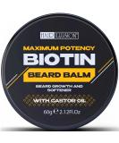 Hair Illusion Maximum Potency Biotin Beard Growth Balm | Men's Beard & Mustache Softener with Castor Oil for Conditioning & Shine - International Shipping - Buy Online on GoSupps.com