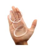 Silicone Makeup Sponge  Clear Applicator & Blender Cosmetic Puff BB Pad for all Liquid Foundation or Cream Cosmetic Beauty Tools Blender  3 Pcs - Buy Online on GoSupps.com