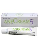 AneCream5 5% Lidocaine Numbing Cream - Maximum OTC Strength Medical Grade Anesthetic, 30g Tube for Local & Anorectal Use | Hemorrhoid Treatment - Buy Online on GoSupps.com