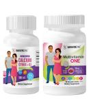 BariatricPal 30-Day Vitamin Bundle: Multivitamin & Calcium with Iron - Chewable & Easy Swallow - Mixed Berry Flavor - Buy Online on GoSupps.com