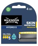 Wilkinson Sword Hydro 5 4 x Wilkinson Sword Hydro 5 Skin Protection Advanced with Menthol Enriched Lubricant Band Compatible for Any Hydro Razor - Buy Online on GoSupps.com