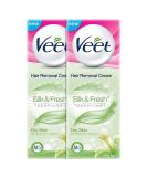 Buy Veet Dry Skin Hair Removal Cream - 50g Pack of 2 | International Shipping - Buy Online on GoSupps.com