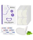 Acotye pimple patches 32 pieces Powerful Large pimple patch with tea tree oil salicylic acid and niacinamide quick healing for big cit break on chin cheeks back - Buy Online on GoSupps.com