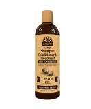 Okay | Shampoo  Conditioner & Treatment 3-in-1 | Hair & Beard | Men's Castor Oil | For All Hair Types & Textures | Prevents Dandruff | Stimulate Hair Growth | Sulfate  Silicone & Paraben Free | 16 oz - Buy Online on GoSupps.com