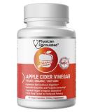 Organic Apple Cider Vinegar Capsules 750mg with Cayenne Pepper for Fast Detox - 90 Capsules - Buy Online on GoSupps.com