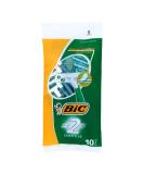 BIC 2 Sensitive Men's Razors - Twin Blade - 2 Packs of 10 Razors (20 Total) - Non-Refillable Razors with Stainless Steel Blades - Buy Online on GoSupps.com