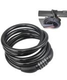 Seway Scooter Lock Cable for Xiaomi Mijia M365 & Segway Ninebot ES Series | Coiled Chain Combination Lock, 4 Ft. Long | Steel Wire, 1/3 inch | Fits M365/ES1/ES2/ES3/ES4 | Black - Buy Online on GoSupps.com