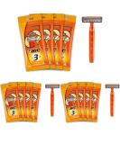BIC 3 Sensitive Razors for Men - Pack of 16 Disposable Razors with Aloe Vera & Vitamin E for Gentle Shave | International Shipping Available - Buy Online on GoSupps.com
