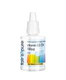 Fair & Pure Vitamin K2 Oil 100mcg - Natural Vegan MK7 from Natto | 50ml Drops - Buy Online on GoSupps.com