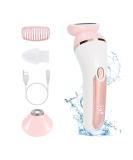 YHC Electric Shaver for Women - Cordless Wet & Dry 2-in-1 Razor for Legs Underarms Face Bikini Hair Removal - Waterproof Painless USB Rechargeable (Pink - Buy Online on GoSupps.com