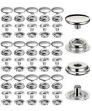 240 Pieces Stainless Steel Snap Fastener  BetterJonny 15mm Heavy Duty Snap Button Press Stud Cap for Jeans Fabric Jackets Clothes Bag Leather DIY Craft - Buy Online on GoSupps.com