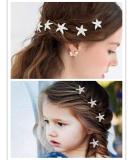 Beryuan Starfish Hairpin Set - Rhinestone Bridal Hair Accessories for Wedding Prom - 6pcs - Buy Online on GoSupps.com