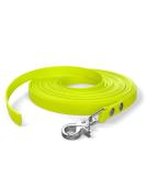 10m Neon Yellow Dog Leash with Carabiner | Durable Water & Dirt Repellent Towline for Strong Dogs - Shop Internationally! - Buy Online on GoSupps.com