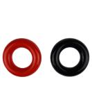 Zelerdo 2 Pack Golf Club Warm Up Swing Weight Rings in Black and Red - Improve Your Golf Game! - Buy Online on GoSupps.com