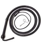 Bull Whip 06-16 Feet | 12 Strands Real Cowhide Leather | Equestrian Bullwhip with Leather Belly & Bolster | 12 Feet - Buy Online on GoSupps.com