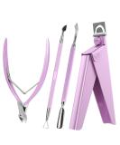 MELODYSUSIE Small D-Pink Nail Clippers for Acrylic & Gel Nails - Professional Rustproof Trimmer Tool for Manicure & Pedicure - Buy Online on GoSupps.com