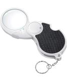 Magnifying Glass with Light, Lighted Magnifying Glass, 5X Handheld Pocket Magnifier Small Illuminated Folding Hand Held Lighted Magnifier for Reading Coins Hobby Travel - 45 Mm Diameter - Buy Online on GoSupps.com