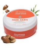 Aloe Excellence - Aloe Vera & Argan Oil Cream | Daily Moisturizing Face & Body Care | 100% Natural Antioxidant Made in Canary Islands | 50 ml - Buy Online on GoSupps.com