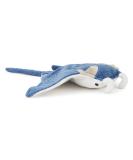 Zappi Co Plush Children's Stuffed Toy - Safari Animals Collection, 31cm, Blue Manta - Buy Online on GoSupps.com